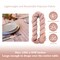 Wrapables 10Ft Bohemian Cheesecloth Gauze Table Runner for Rustic Weddings, Parties, Home Decor, Dusty Pink